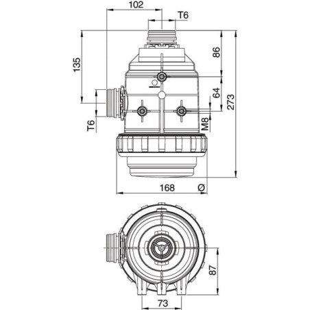 Filtre d'aspiration ARAG 31620E3