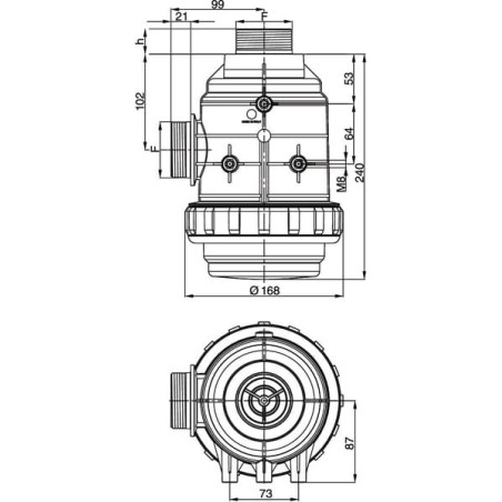 Filtre d'aspiration ARAG 3162162