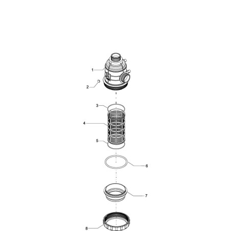 Filtre d'aspiration ARAG 3162162