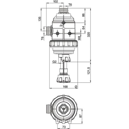 Filtre d'aspiration ARAG 31624E3