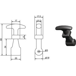 Support UNIVERSEL 318003KR