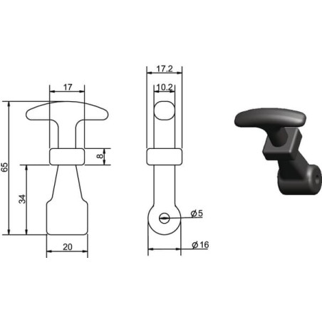 Support UNIVERSEL 318003KR
