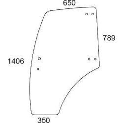 Vitre de porte gauche UNIVERSEL 3203103N