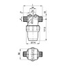 Filtre de pression ARAG 3222032