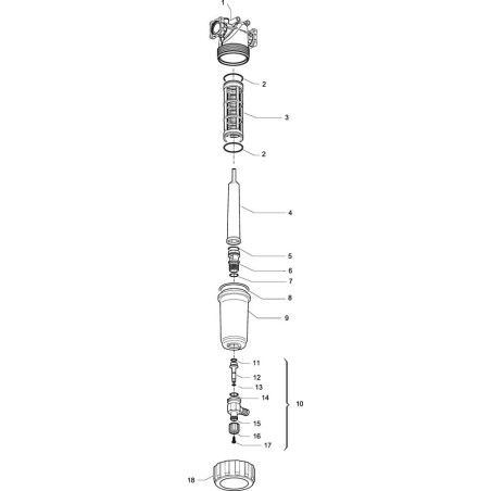 Filtre de pression ARAG 32291135