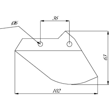 Pointe de soc LEMKEN 3378103