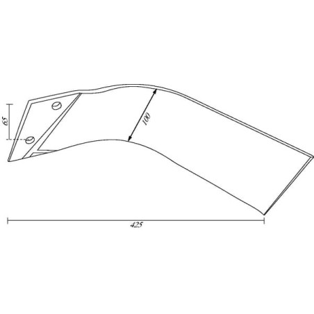 Couteau de fraise LEMKEN 3492860
