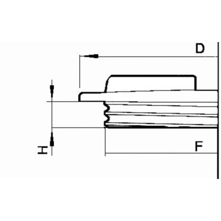 Couvercle de réservoir 620 mm ARAG 3522080