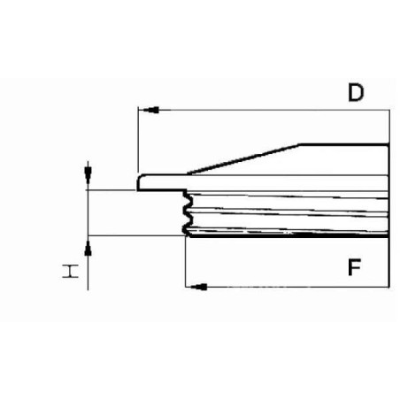 Couvercle de réservoir 620 mm ARAG 3522180