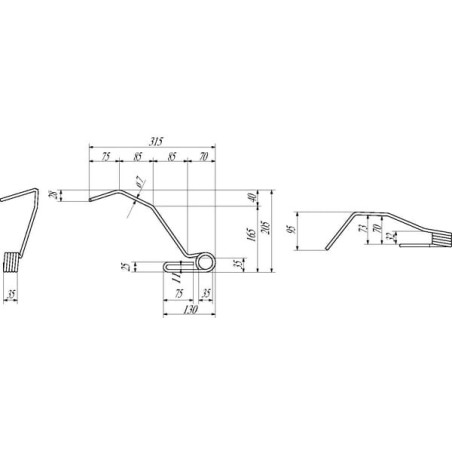 Dent de herse LEMKEN 3537038