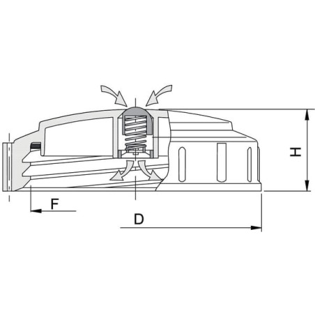 Couvercle de protection ARAG 3542010