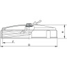 Couvercle de réservoir 240mm ARAG 354220