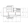 Raccord VDL 370032