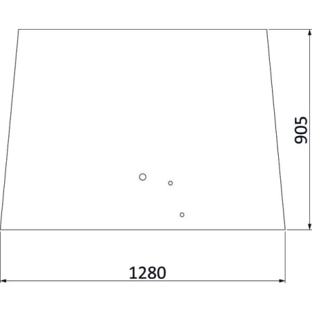 Pare-brise UNIVERSEL 3777602M2N