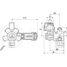 Porte-buse ARAG 4064T950