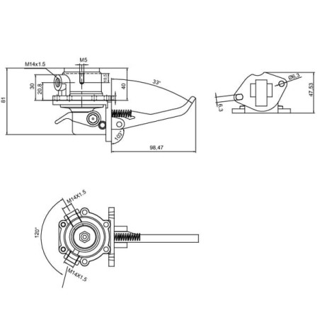 Pompe à carburant UNIVERSEL 4157698KR