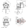 Pompe à carburant UNIVERSEL 4222091M91KR