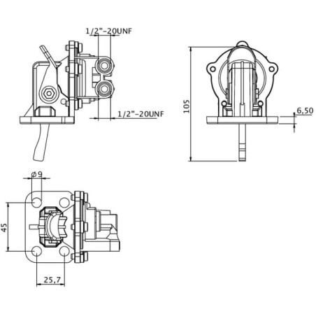 Pompe à carburant UNIVERSEL 4225098M91KR