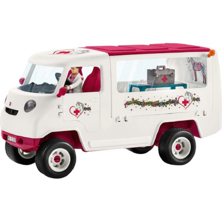 Camion de vétérinaire miniature SCHLEICH 42370SCH