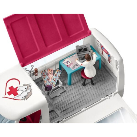 Camion de vétérinaire miniature SCHLEICH 42370SCH