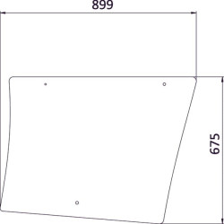 Vitre latérale UNIVERSEL 4272765M1N