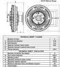 Embrayage ALPINA 4281538M1N