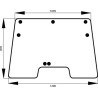 Pare-brise UNIVERSEL 4383605N