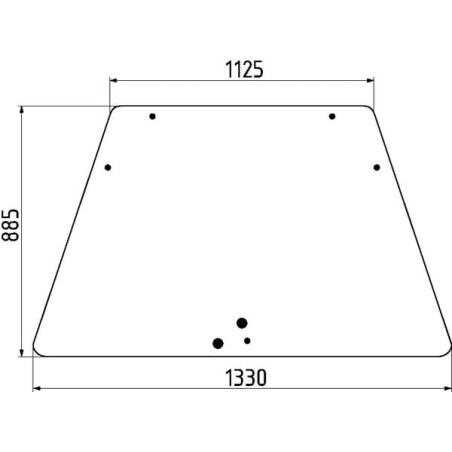 Pare-brise UNIVERSEL 4418946N