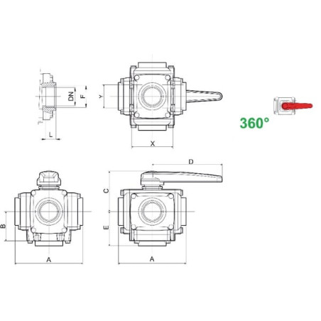 Vanne ARAG 453045A55