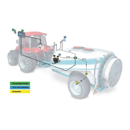 Ordinateur de contrôle de pulvérisation ARAG 46714221