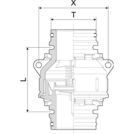 Clapet anti-retour ARAG 504201E