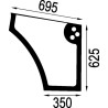 Vitre de porte UNIVERSEL 5092899N