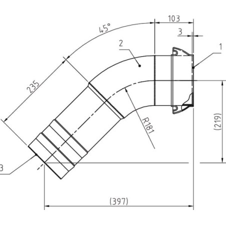 Raccord UNIVERSEL 5104045Z