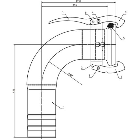 Raccord UNIVERSEL 5204090Z