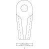 Couteau de faucheuse KUHN 56840000