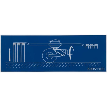 Pictogramme d'avertissement KUHN 59951100