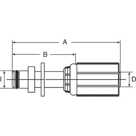 Raccord GATES 5G10PWSP