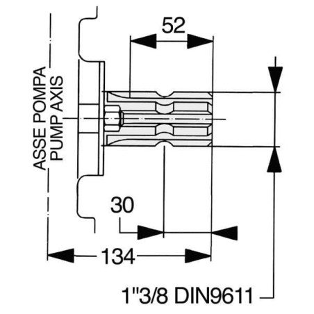 Pompe à pistons COMET 60710003