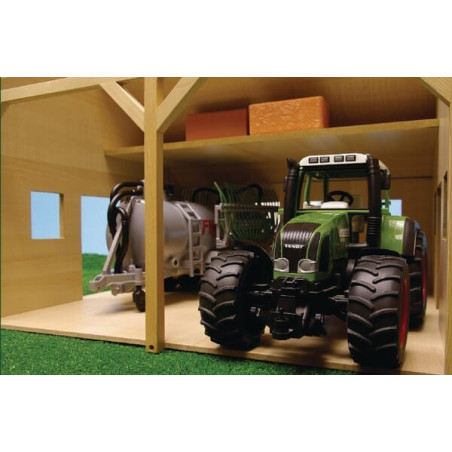 Hangar en bois miniature KIDS GLOBE 610338