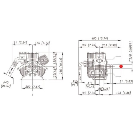 Pompe à pistons BERTOLINI 636000973VS