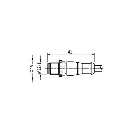 Câble batterie MURR ELEKTRONIK 7000400216240200