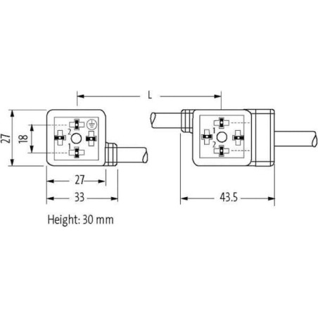 Câble MURR ELEKTRONIK 7000580016270500