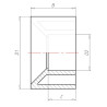 Manchon réducteur 25x20mm VDL 70250201