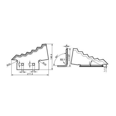 Couteau de désileuse UNIVERSEL 703955N