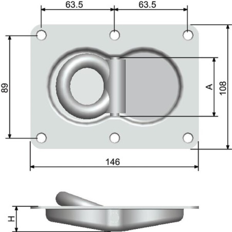 Oeillet UNIVERSEL 709011KR