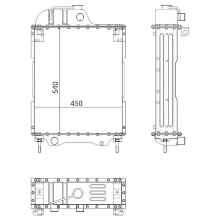 Radiateur UNIVERSEL 70U130101001N