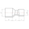 Manchon réducteur 110x90mm VDL 7110090