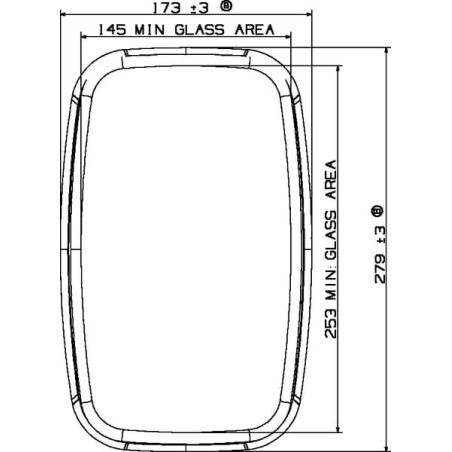 Rétroviseur BRITAX 7112020B