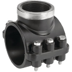 Raccord avec bague de renforcement 125mm VDL 7125112
