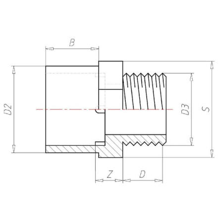 Raccord adaptateur VDL 7161260